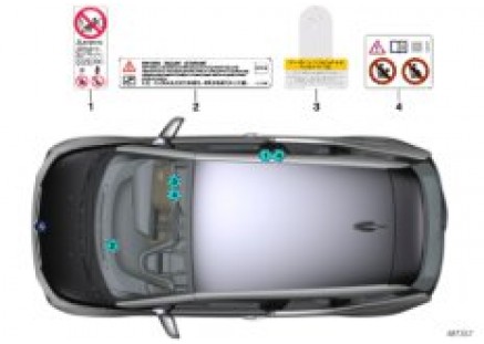 Instruction notice, Airbag