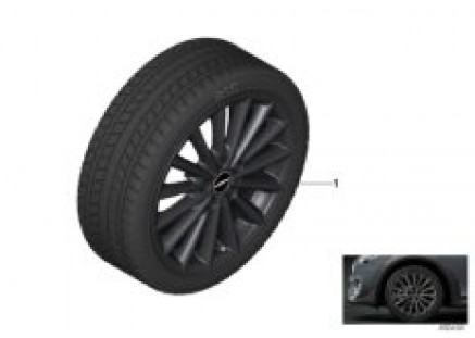 Winter wheel w.tire JCW multi-sp.505-17