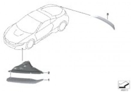 Retrofit aerodynamic package