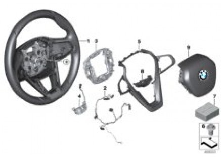 Airbag sports steering wheel multifunct.