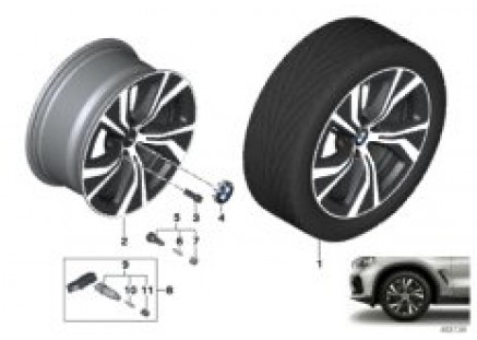 BMW LA wheel turbine styling 689 - 18