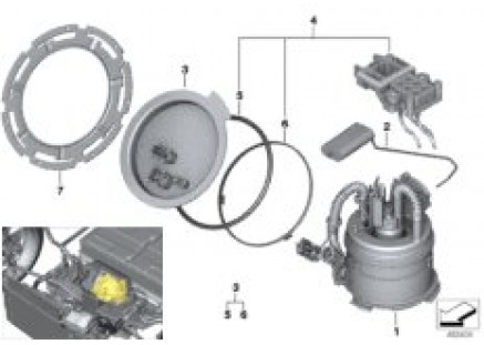 Fuel pump and fuel level sensor