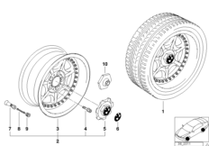 7-spoke composite wheel (styl.19)