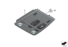 Switch u. roof w/t emergency call button