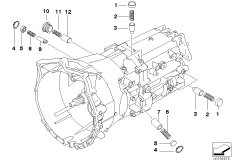 GS6-37BZ/DZ Gear shift components