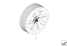 Winter wheel w.tire star sp.158 - 17