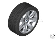 Winter wheel w.tire star sp.251 - 19
