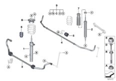 Single parts for M Sport suspension