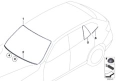 Window mounting parts