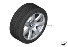 Winter wheel w.tire star sp.233 - 17