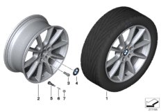 BMW LA wheel V Spoke 281 - 19