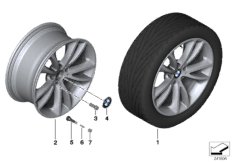 BMW LA wheel V-Spoke 366 - 19''