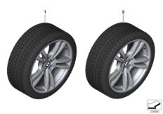 Winter wheel w.tire M V-sp.299M - 20