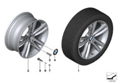 BMW LA wheel Double Spoke 397 - 18''