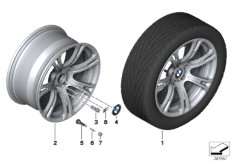 BMW LA wheel M Star Spoke 344 - 19''