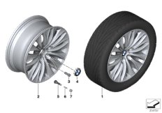 BMW LA wheel Multi-Spoke 459 - 20''