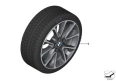 Winter wheel w.tire star sp.449 - 19