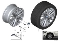 BMW LA wheel Multi-Spoke 448 - 19''