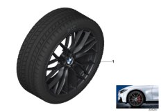 Winter wheel w.tire M doub.sp.405M-18