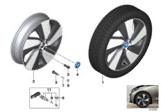 BMW i LA wheel Turbine Styling 429 - 19