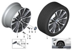 BMW LA wheel M Double Spoke 599M