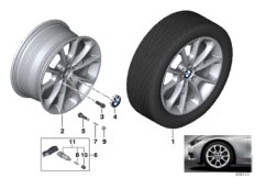 BMW LA wheel V-Spoke 398 - 18''