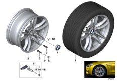 BMW LA wheel V-Spoke 640M - 18