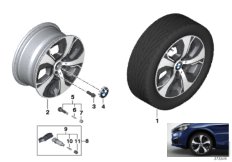 BMW LA wheel Turbine Styling 472 - 16''