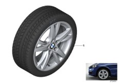 Winter wheel w.tire double sp.473 -16