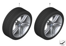 Winter wheel w.tire M V-sp.641M - 19