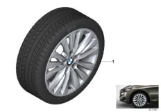 Winter wheel w.tire multi-sp.475 - 16