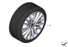 Winter wheel w.tire net sp.519 - 17