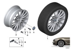 BMW LA wheel Multi-Spoke 619 - 18''