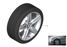 Winter wheel w.tire star sp.379 - 17