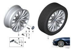 BMW LA wheel multi-spoke 633 - 19