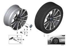 BMW light-alloy wheel V-spoke 685 - 19