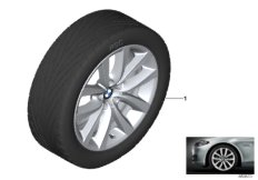 BMW LA wheel V-Spoke 331 - 19''