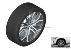BMW Perf. LA wheel Y-spoke 375 - 21