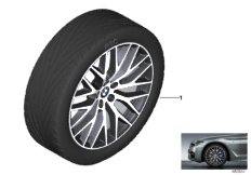 BMW LM wheel cross-spoke 636 - 20