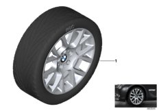BMW LA wheel Double Spoke 238 - 19