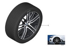 BMW LA wheel M Perf. Doub.sp.650M-21