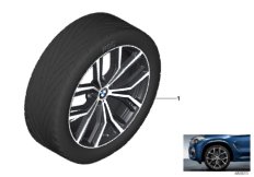 BMW LA wheel M Perf. Y-spoke 701M - 21