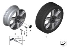 MINI LA wheel 60 years Spoke 525 - 17¿