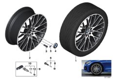 BMW LA wheel M crosspacks 794M - 20