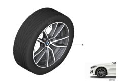 BMW LA wheel V-spoke 780 - 18