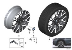 BMW light alloy wheel Y-spoke 580 - 19